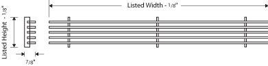 Architectural Linear Bar Grilles & Registers