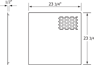 Photo 1 - Perforated Ceiling Returns.