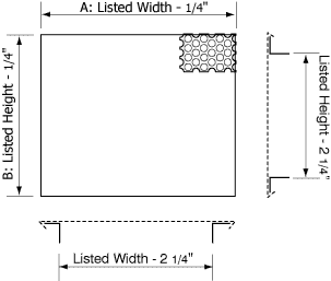 Photo 2 - Perforated Ceiling Returns.