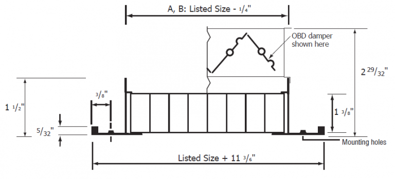 Egg Crate Sidewall Return & Supply - Made In Canada - Airvector