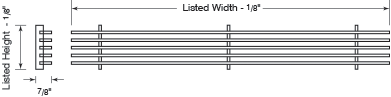 Photo 8 - Architectural Linear Bar Grilles & Registers.