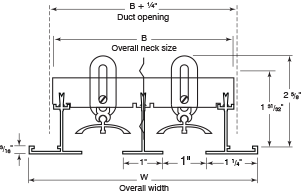 Photo 1 - Architectural Linear Slot Diffusers. Photo 1 - Architectural Linear Slot Diffusers.