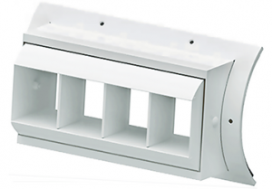 Spiral-Duct Drum Louver Standard Blades